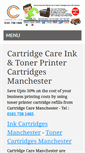 Mobile Screenshot of cartridge-care.co.uk